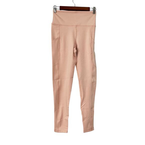 American Eagle Highest Waist Legging Pink Blush 4-Way Stretch Pocket NWT Medium - Picture 2 of 9